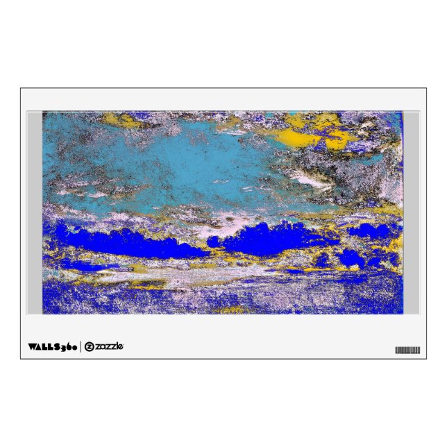 John Constable - A Cloud Study (Modified) Wall Sticker (Front)