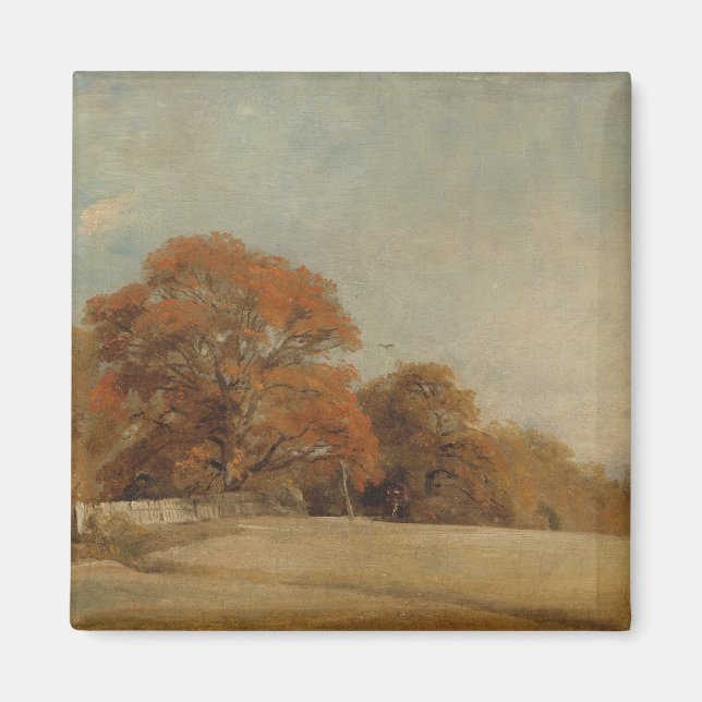 John Constable | An Autumnal Landscape at East Ber Magnet (Front)