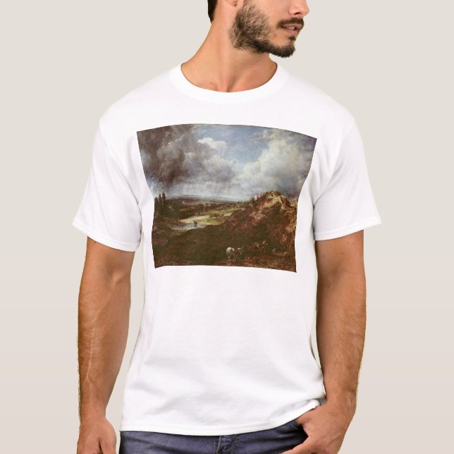 John Constable | Branch Hill Pond, Hampstead Heath T-Shirt (Front)