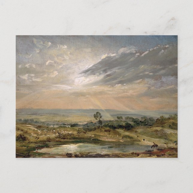 John Constable | Branch Hill Pond, Hampstead Postcard (Front)
