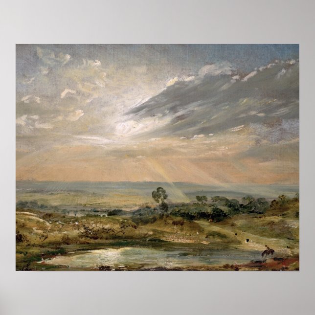 John Constable | Branch Hill Pond, Hampstead Poster (Front)