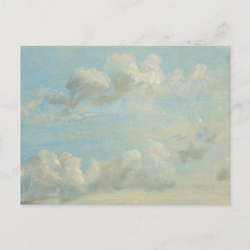 John Constable _ Cloud Study Postcard