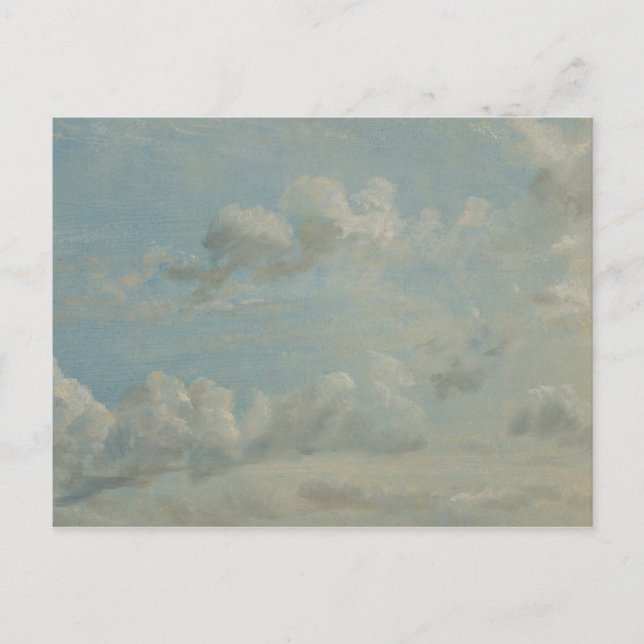 John Constable - Cloud Study Postcard (Front)