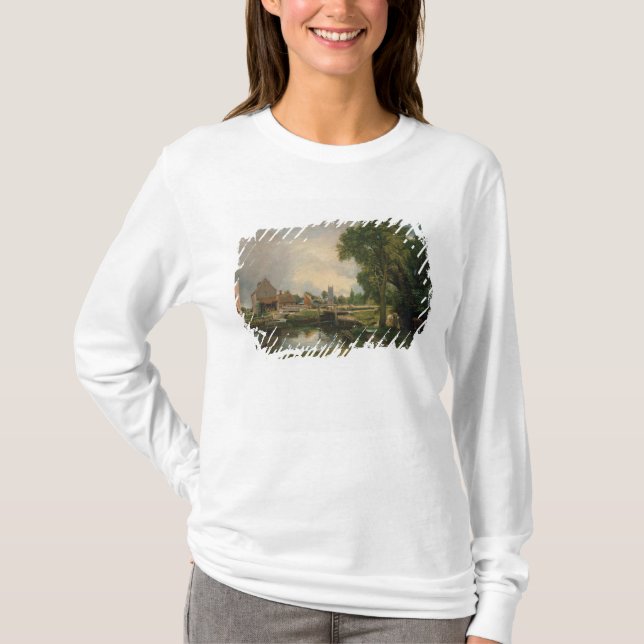 John Constable | Dedham Lock and Mill, 1820 T-Shirt (Front)