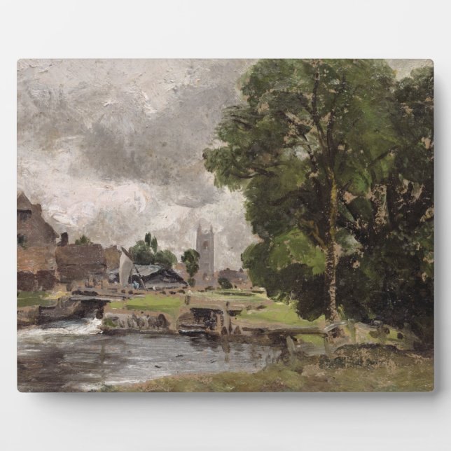 John Constable | Dedham Lock and Mill Plaque (Front)