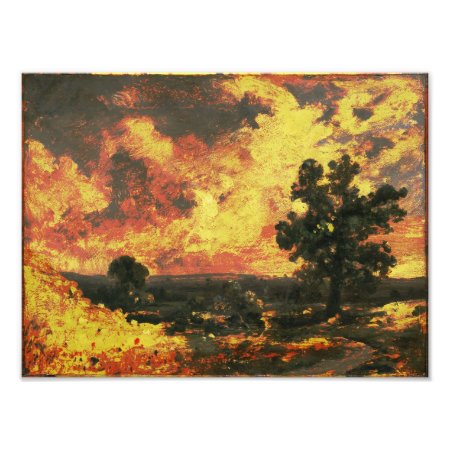John Constable - English Landscape (modified) Photo Print