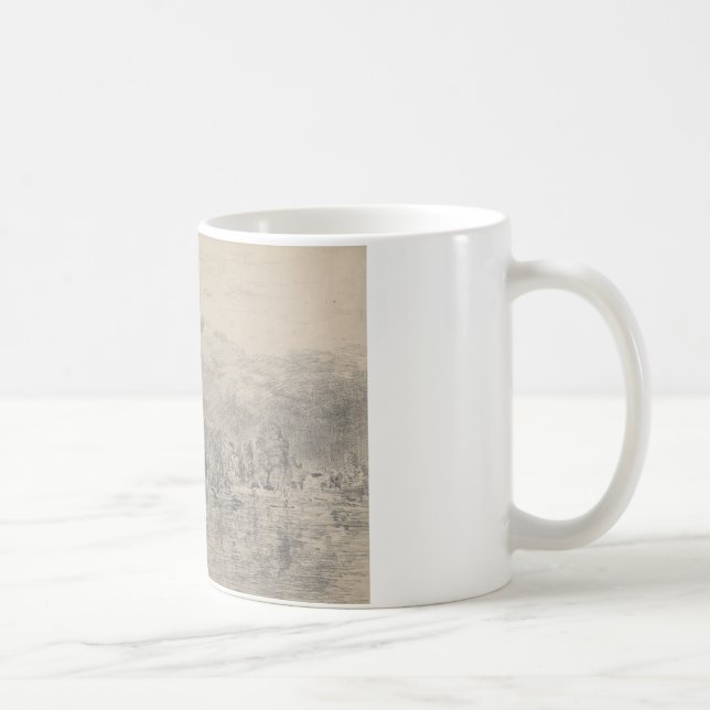 John Constable - Fulham Church Coffee Mug (Right)