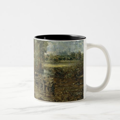 John Constable  Full scale study for The Hay Wai Two_Tone Coffee Mug