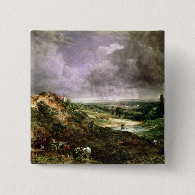 John Constable | Hampstead Heath Button (Front)