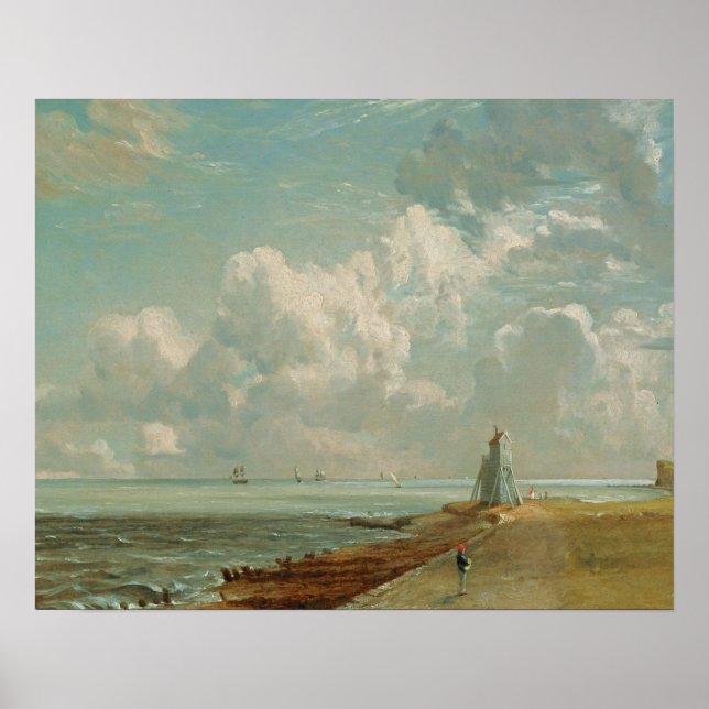 John Constable | Harwich, The Low Lighthouse and B Poster (Front)