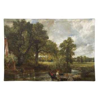 John Constable Hay Wain Placemat by unique_cases at Zazzle