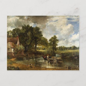 John Constable Hay Wain Postcard by unique_cases at Zazzle