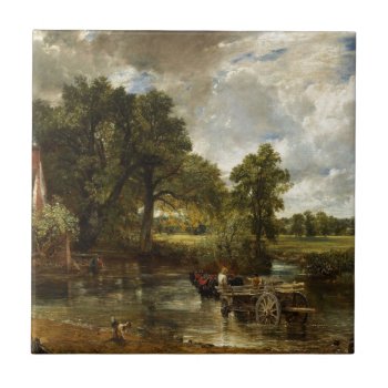 John Constable Hay Wain Tile by unique_cases at Zazzle