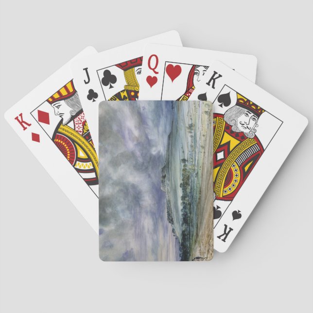 John Constable | Old Sarum Poker Cards (Back)