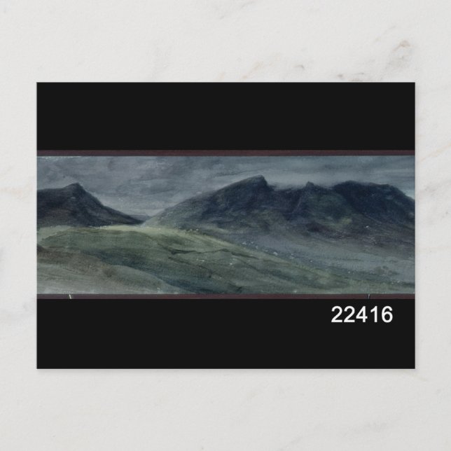 John Constable | Saddleback and Part of Skiddaw Postcard (Front)