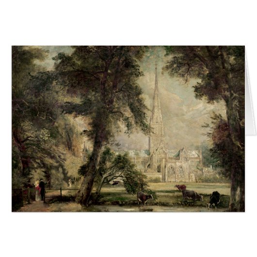 John Constable | Salisbury Cathedral from the Bish Cards (Front Horizontal)