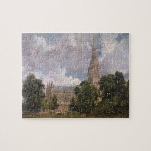 John Constable  Salisbury Cathedral from the sout Jigsaw Puzzle