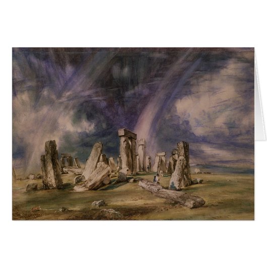 John Constable | Stonehenge, 1835 Cards (Front Horizontal)