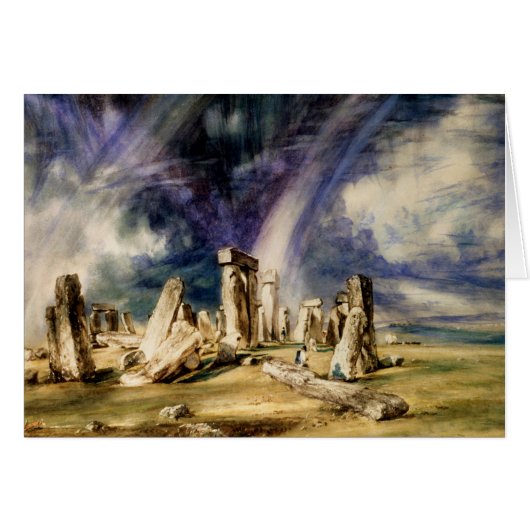 John Constable - Stonehenge Cards (Front Horizontal)