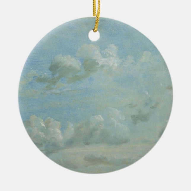 John Constable | Study of Cumulus Clouds, 1822 (oi Ceramic Ornament (Front)