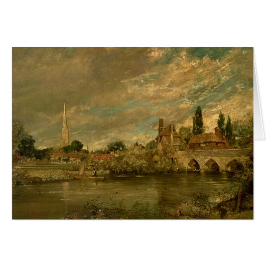 John Constable | The Bridge of Harnham and Salisbu (Front Horizontal)