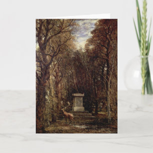 John Constable The Cenotaph to Reynold's Memory Card