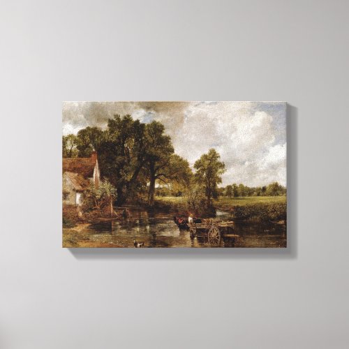 John Constable _ The Hay Wain Canvas Print