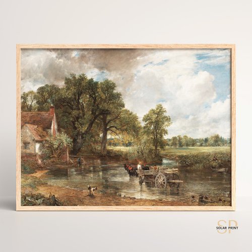 John Constable The Hay Wain Painting Art Print