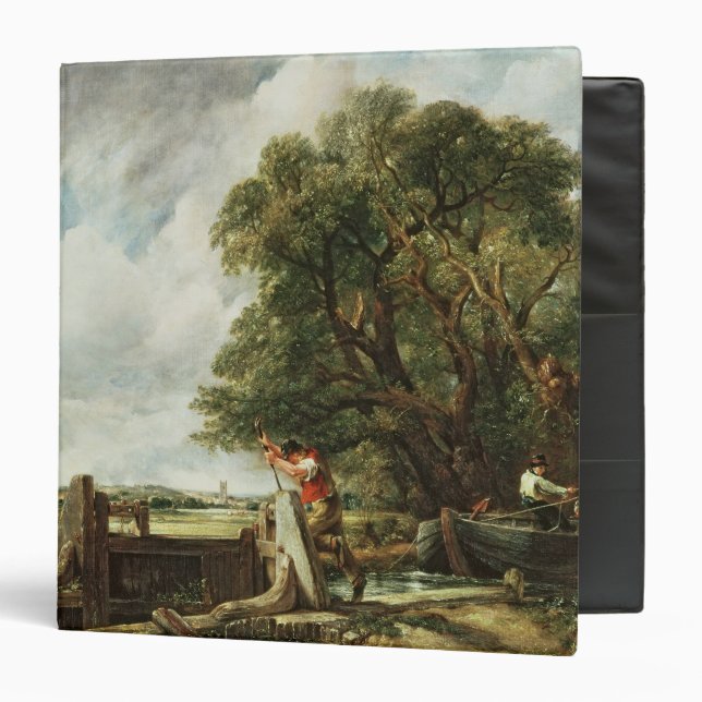 John Constable | The Lock, 1824 Binder (Front/Inside)