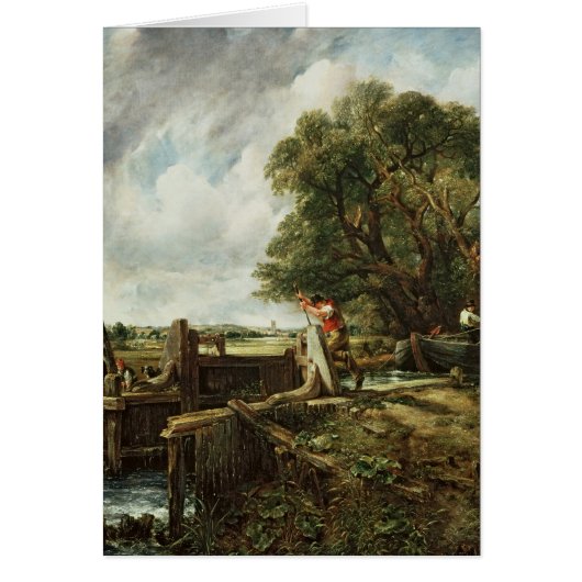 John Constable | The Lock, 1824 Cards (Front)