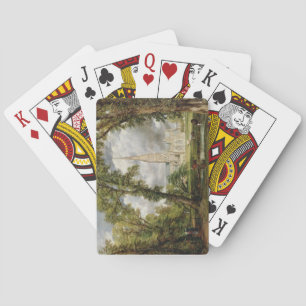 John Constable   View of Salisbury Cathedral from  Poker Cards