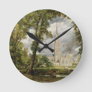 John Constable   View of Salisbury Cathedral from  Round Clock