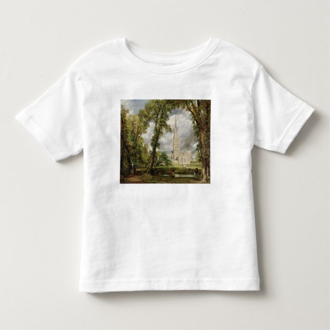John Constable | View of Salisbury Cathedral from  Toddler T-shirt (Front)