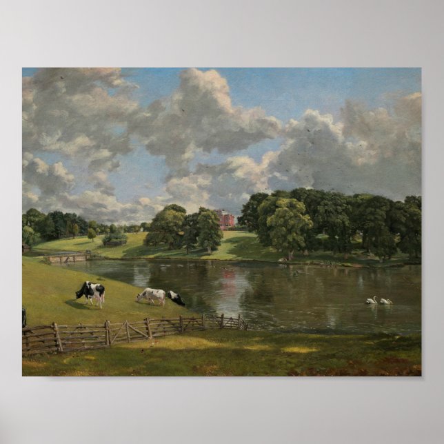 John Constable - Wivenhoe Park, Essex Poster (Front)