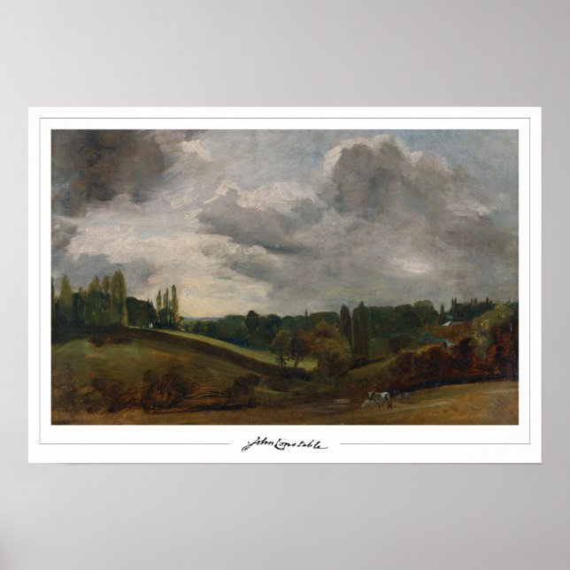 John Constable Zedign Art Poster #10-2 (Front)