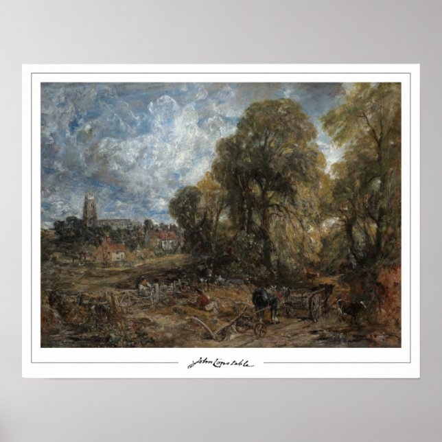 John Constable Zedign Art Poster #236-2 (Front)