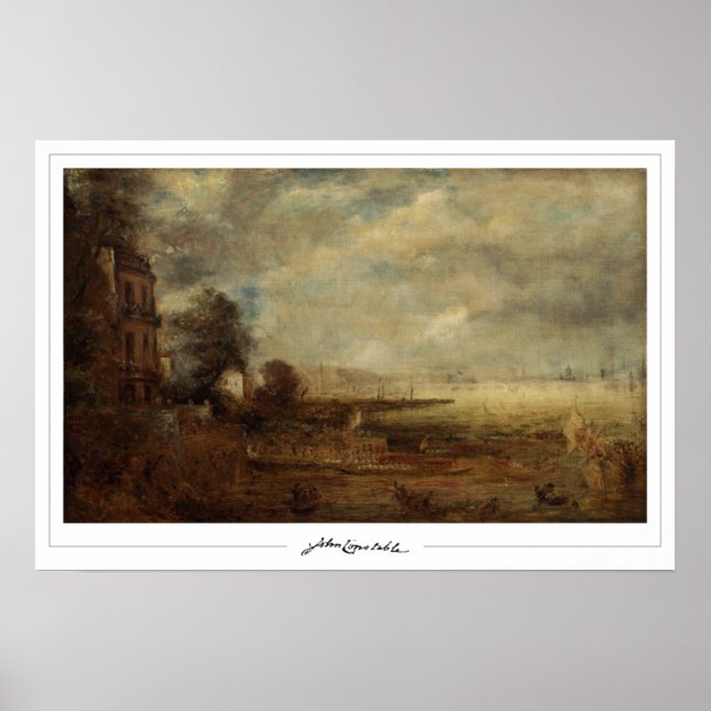 John Constable Zedign Art Poster #334-2 (Front)
