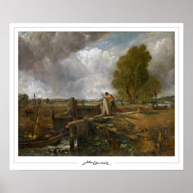 John Constable Zedign Art Poster #34-2 (Front)