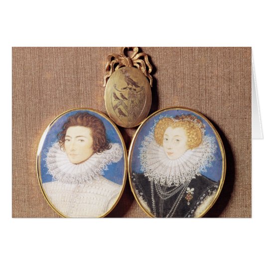 John Croker and his wife Frances (Front Horizontal)