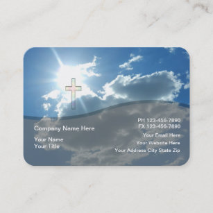 John Custom Religious Business Card