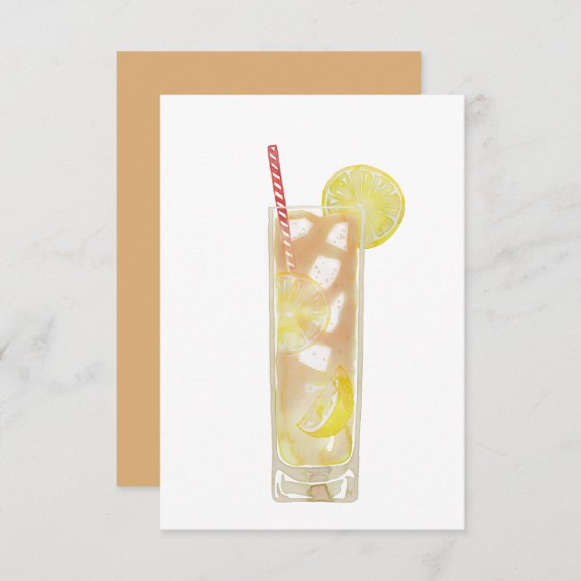 John Daly Invitation (Front/Back)