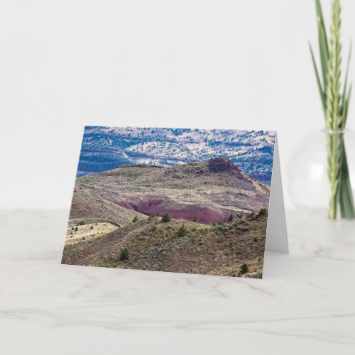 John Day Fossil Beds National Monument Oregon Card
