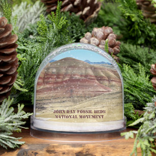John Day Fossil Beds National Monument Photo Snow Globe
