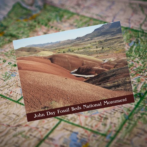 John Day Fossil Beds National Monument Travel Postcard