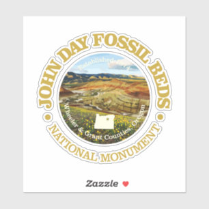 John Day Fossil Beds (NM) Sticker