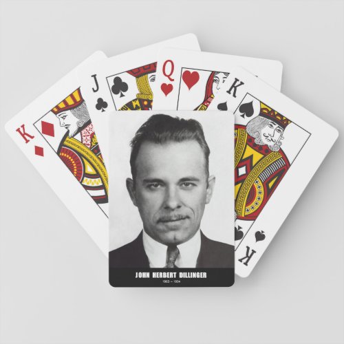 JOHN DILLINGER CARD DECK