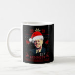 John Elf Kennedy Funny Christmas Coffee Mug
