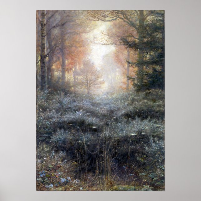 John Everett Millais Dew-Drenched Furze Poster (Front)
