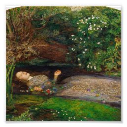 John Everett Millais - Ophelia Photo Print