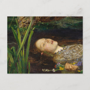 John Everett Millais - Ophelia Postcard